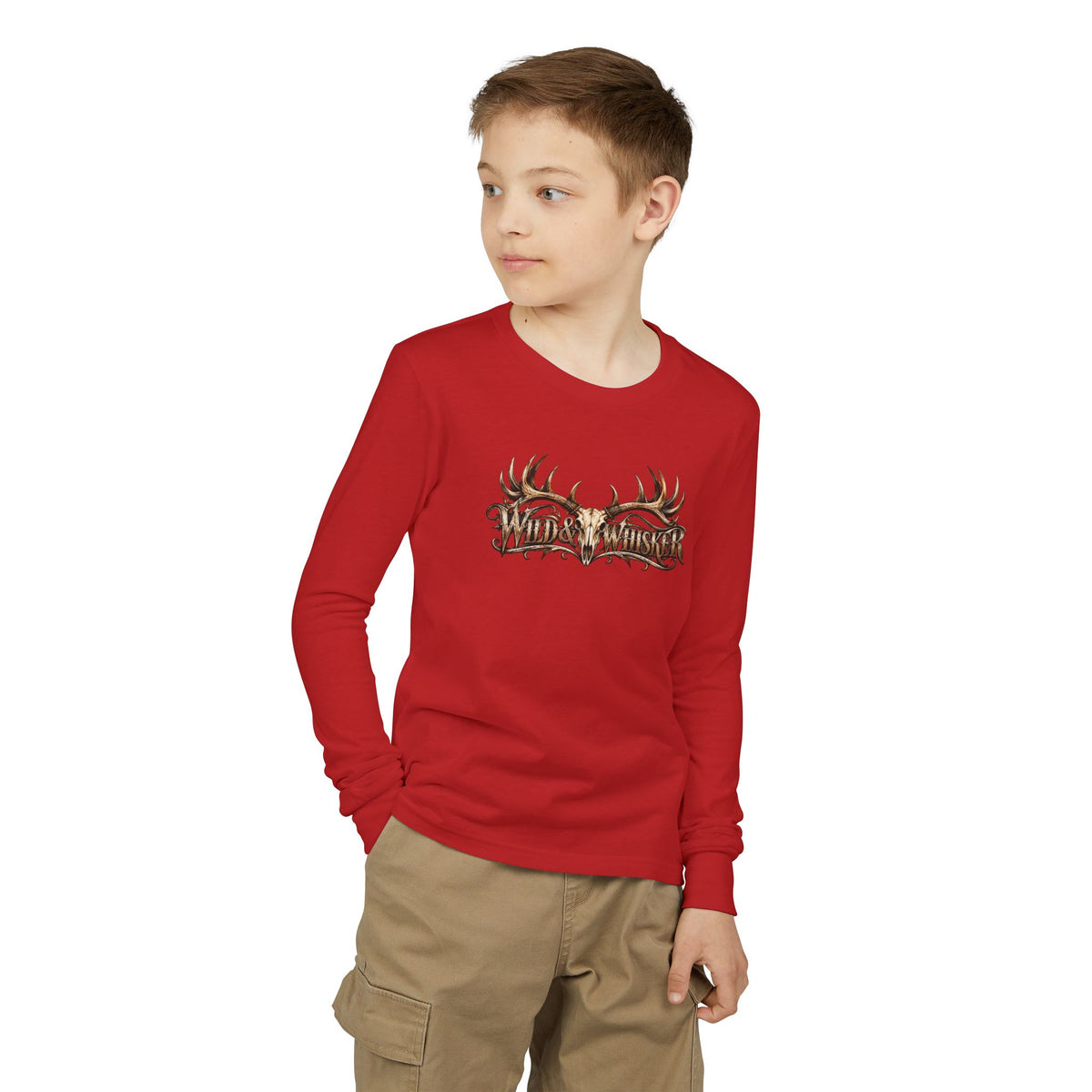 Youth Long Sleeve Tee – girls or boys Big Bass