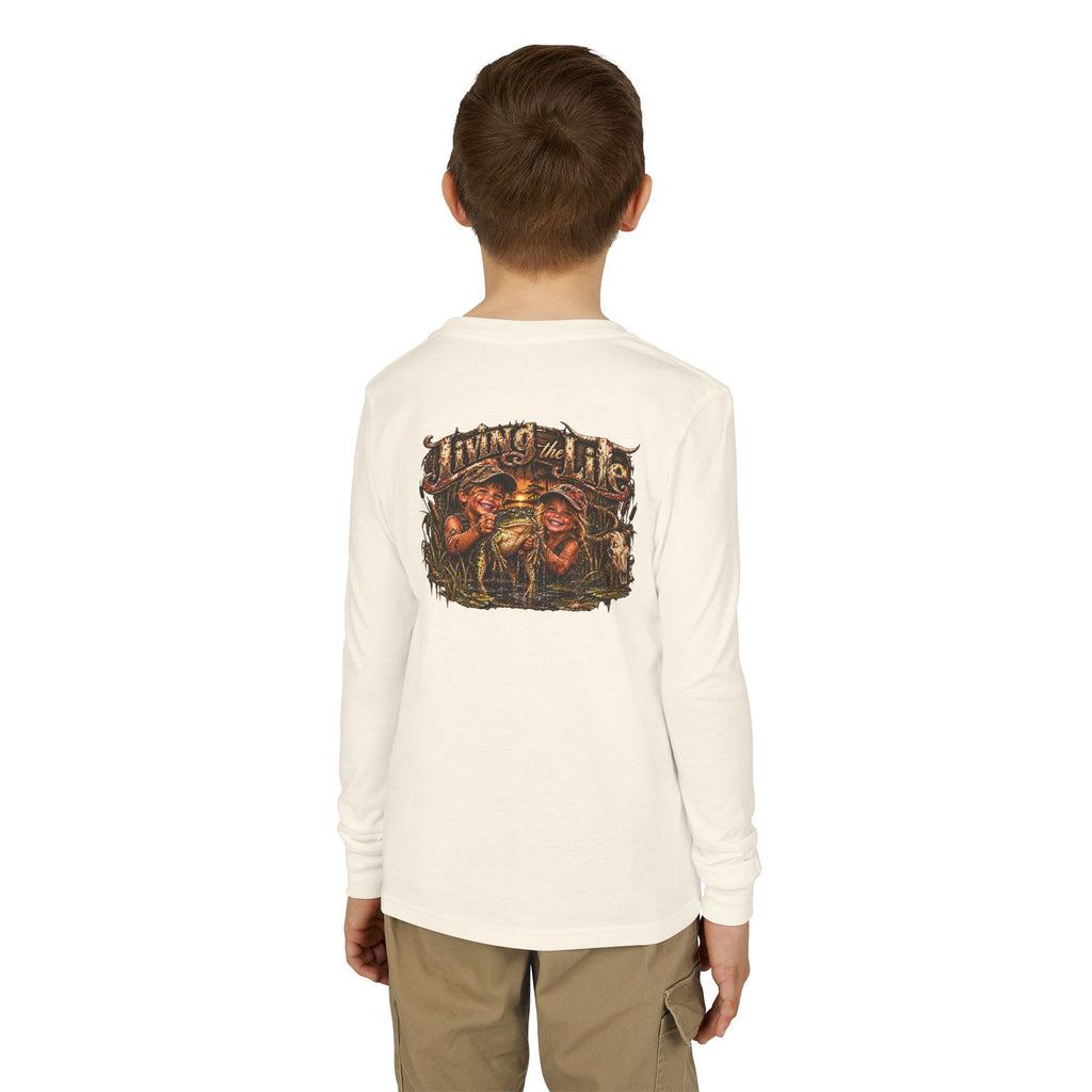 Youth Long Sleeve Tee Living the Life