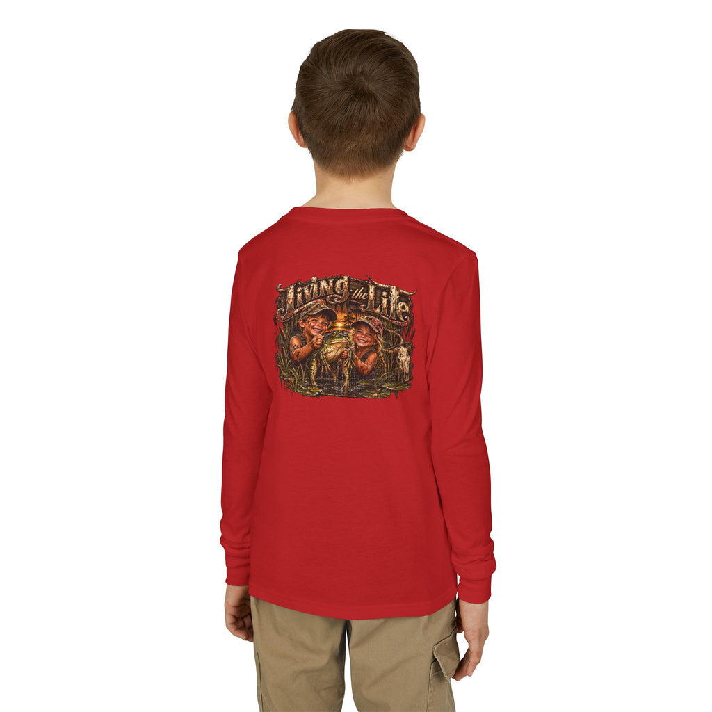 Youth Long Sleeve Tee Living the Life