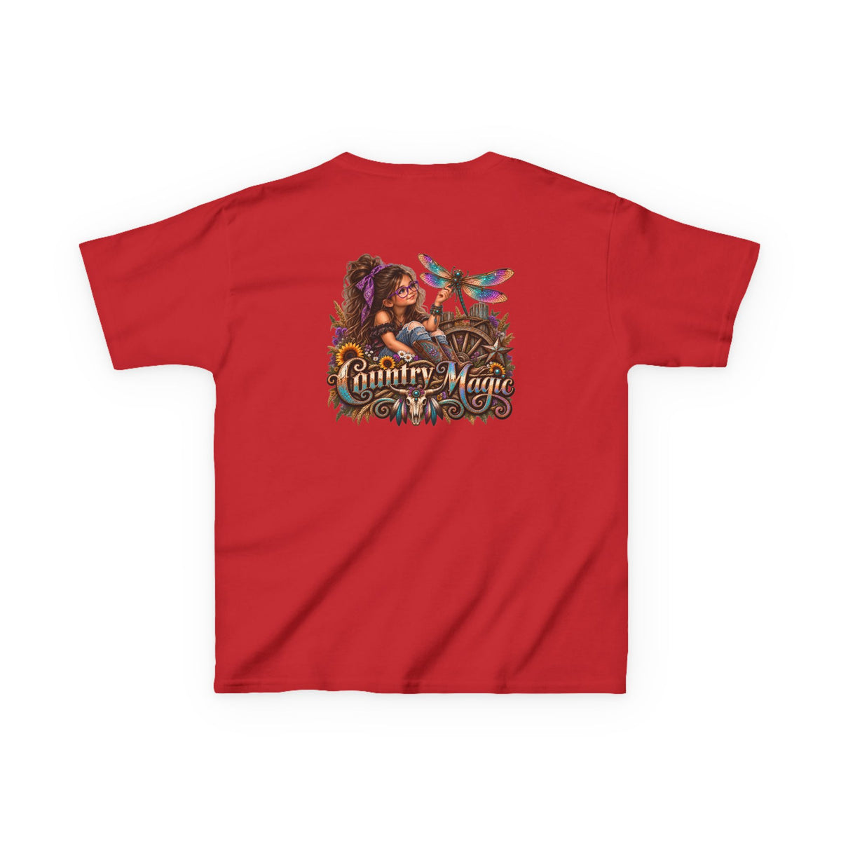 Kids Country Magic dragonfly  Tee