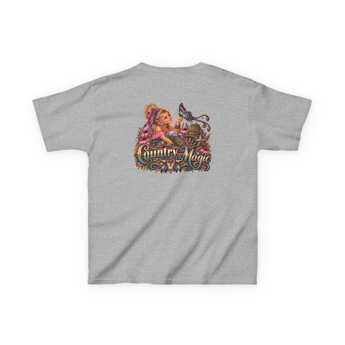 Kids Wild Whisker Country Magic Butterfly Tee