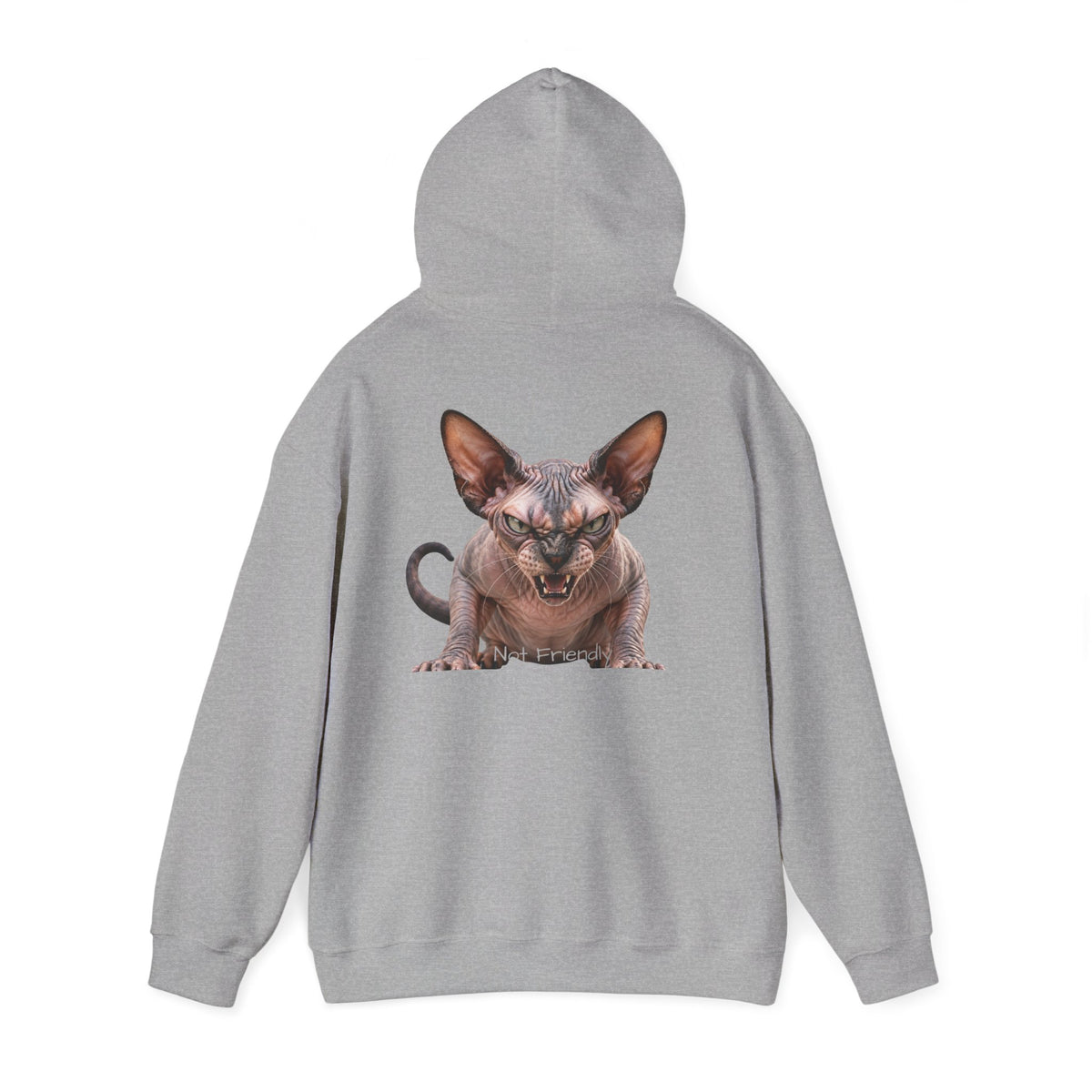 Not Friendly Sphynx Cat Hoodie