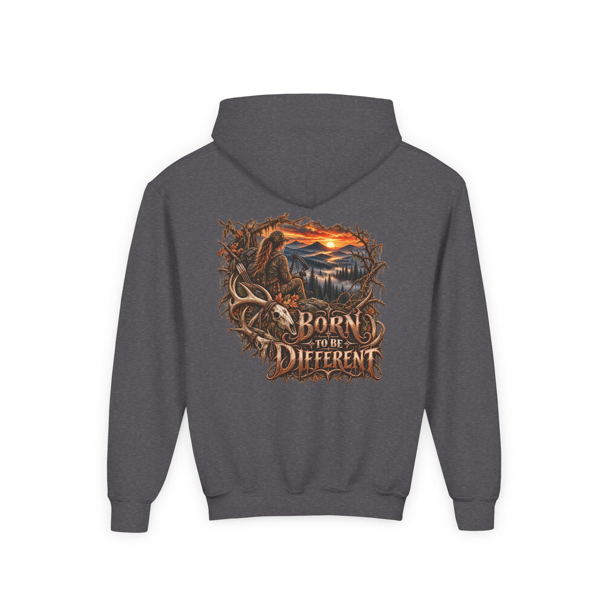 Youth Born Different Wilderness Graphic Hoodie