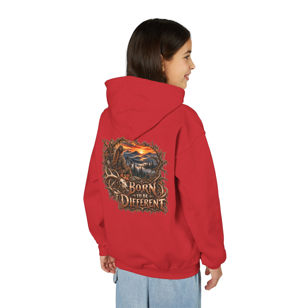 Youth Born Different Wilderness Graphic Hoodie