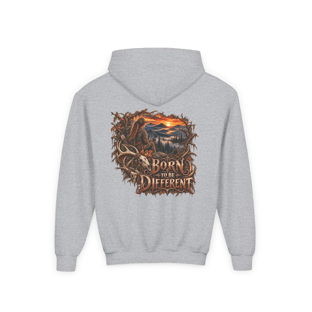 Youth Born Different Wilderness Graphic Hoodie