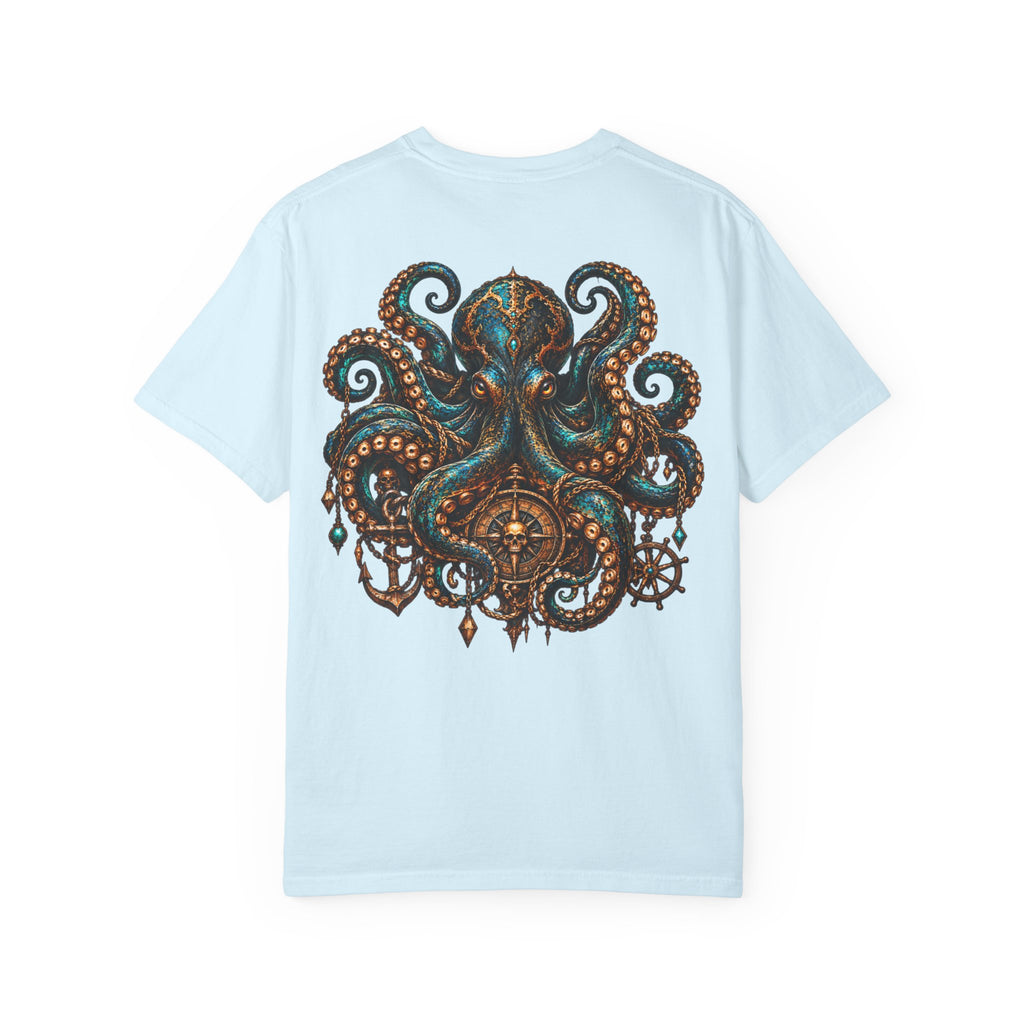Mystical Octopus and Antler Graphic T-Shirt
