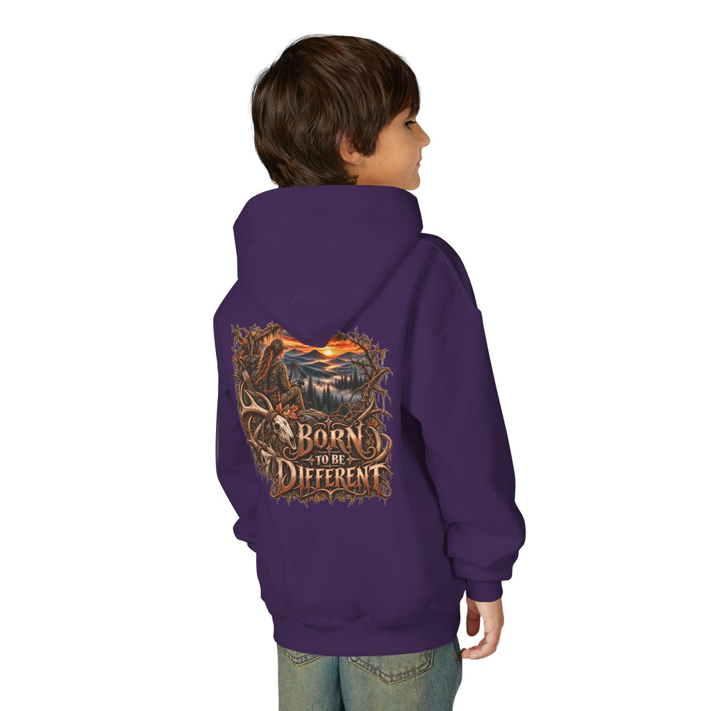 Youth Born Different Wilderness Graphic Hoodie