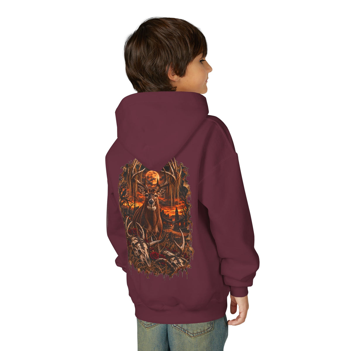 Youth Monster Buck Hoodie