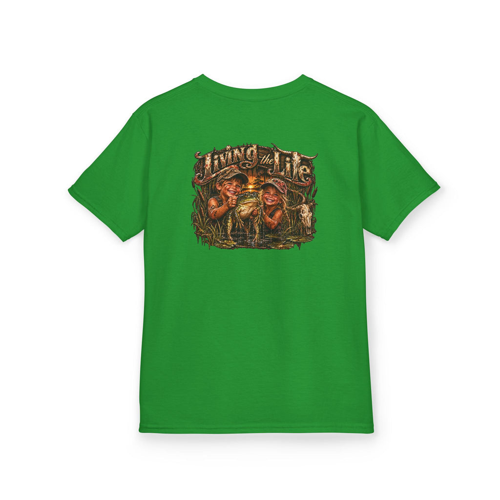 Kids Living the Good Life Frog T Shirt