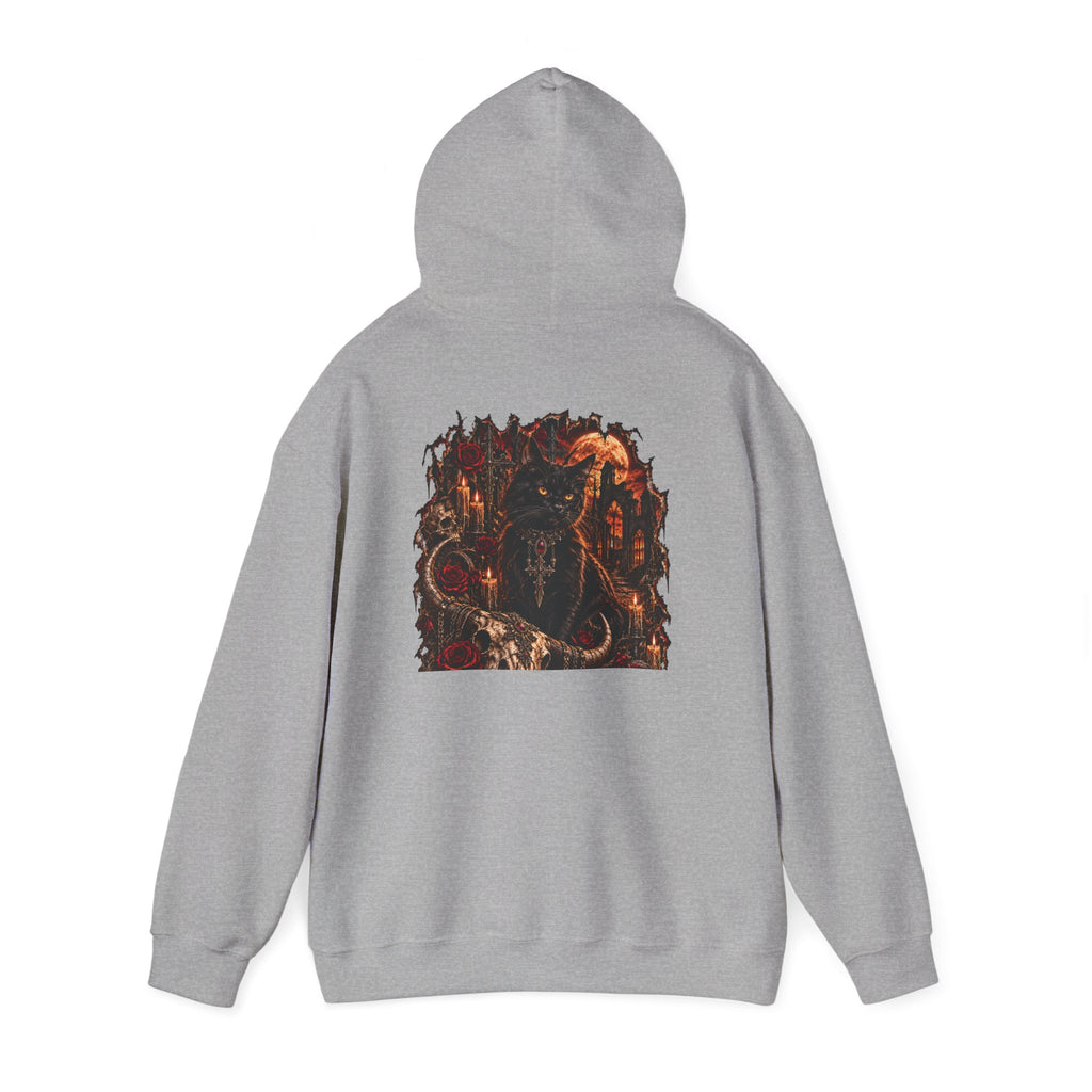 Wild & Whisker Black Cat  Hoodie