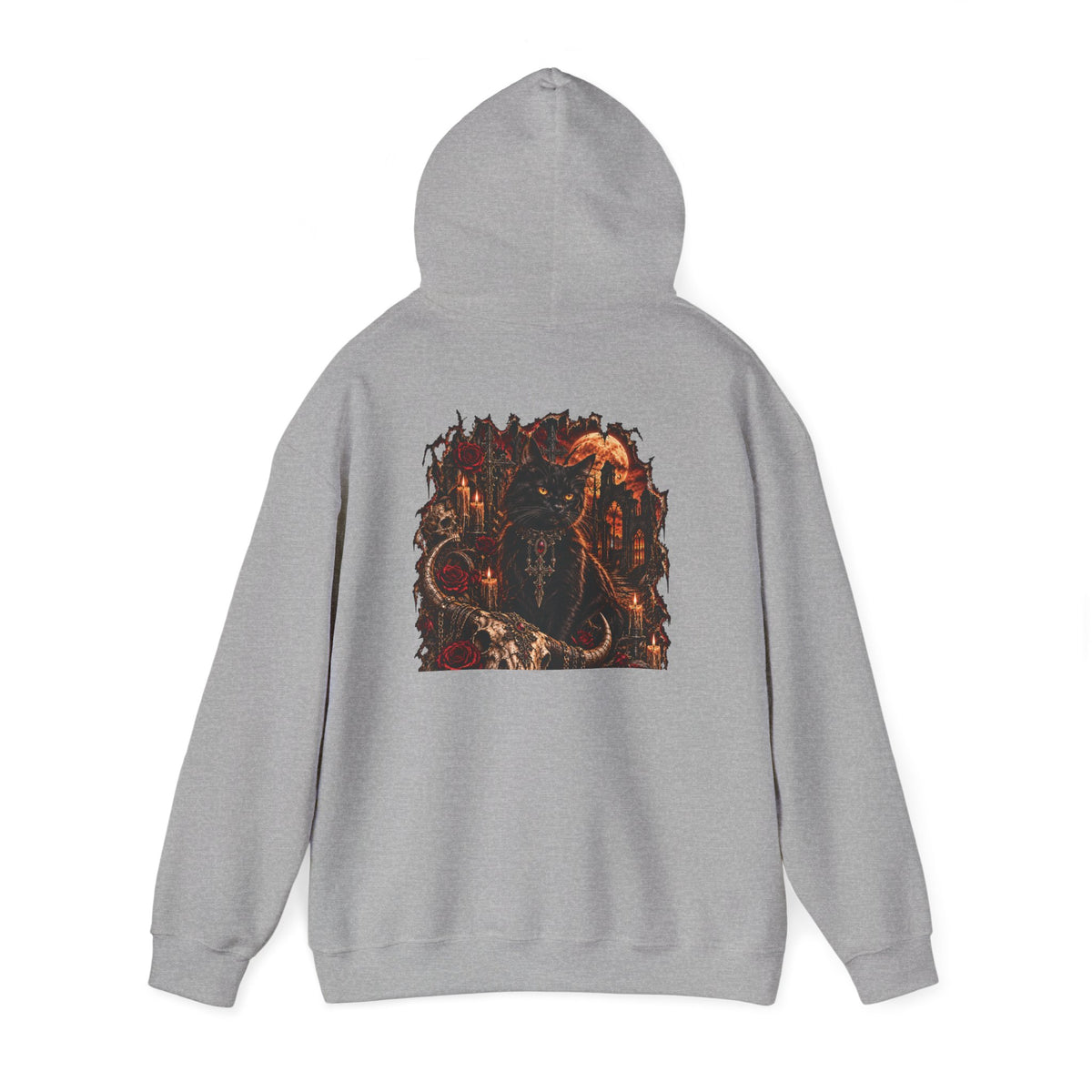 Wild & Whisker Black Cat  Hoodie