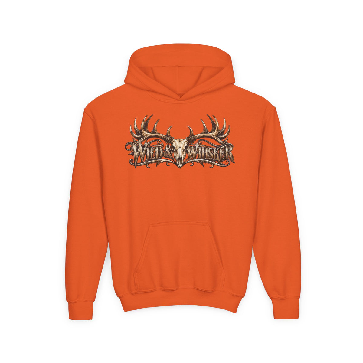 Youth Hooded Sweatshirt – Wild Boar Graphic Hoodie