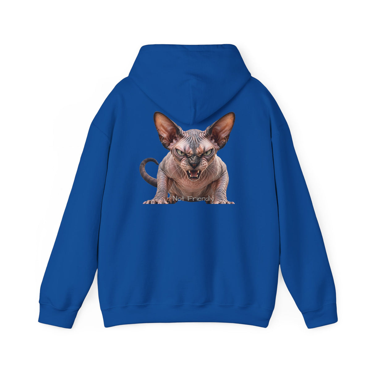 Not Friendly Sphynx Cat Hoodie