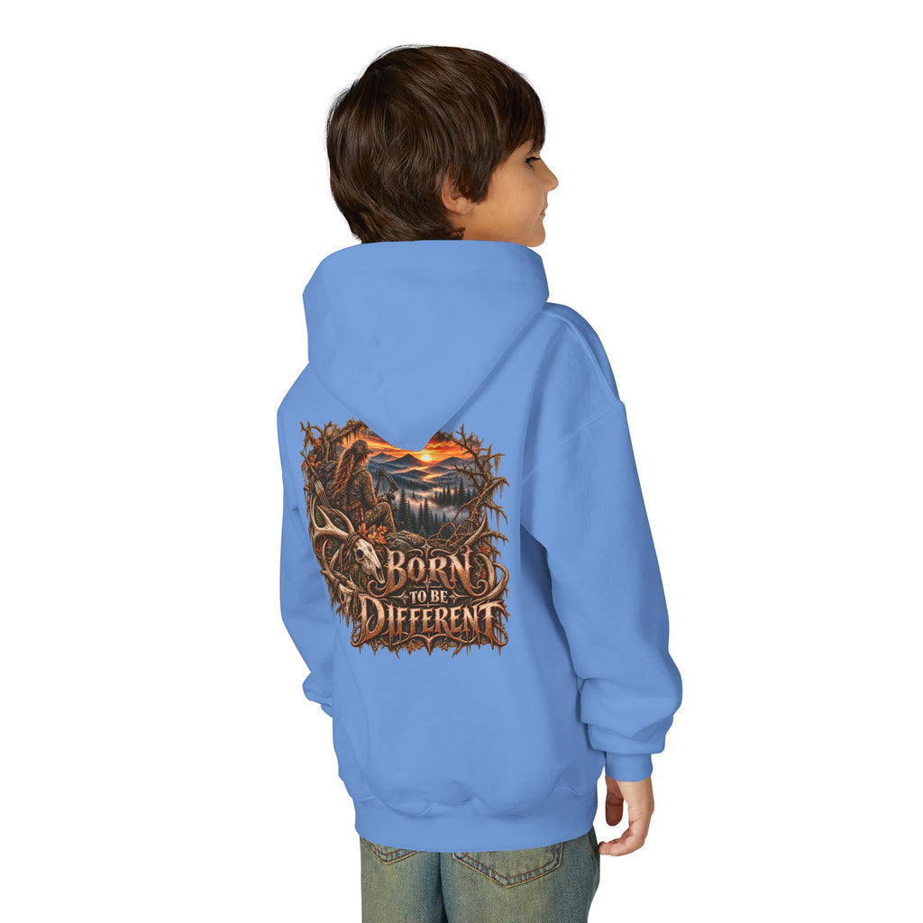 Youth Born Different Wilderness Graphic Hoodie