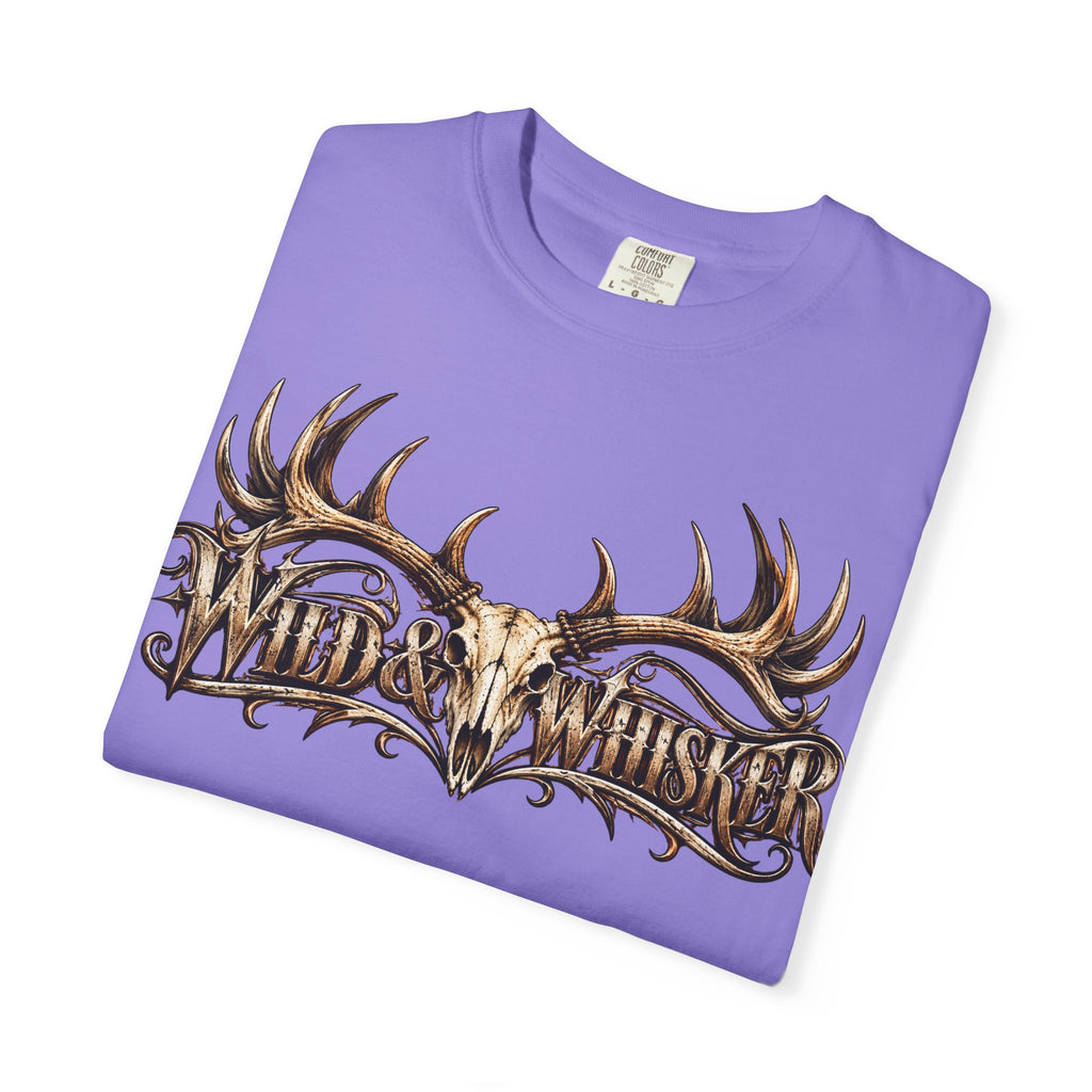 Wild & Whisker  Antler and Butterfly Graphic T-Shirt