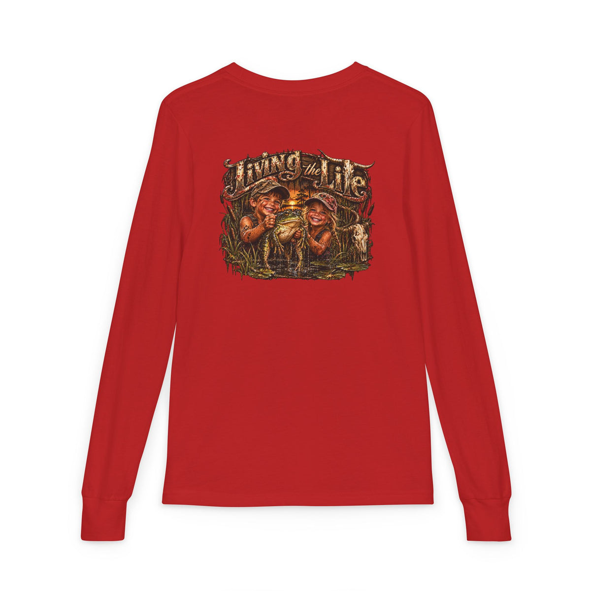 Youth Long Sleeve Tee Living the Life