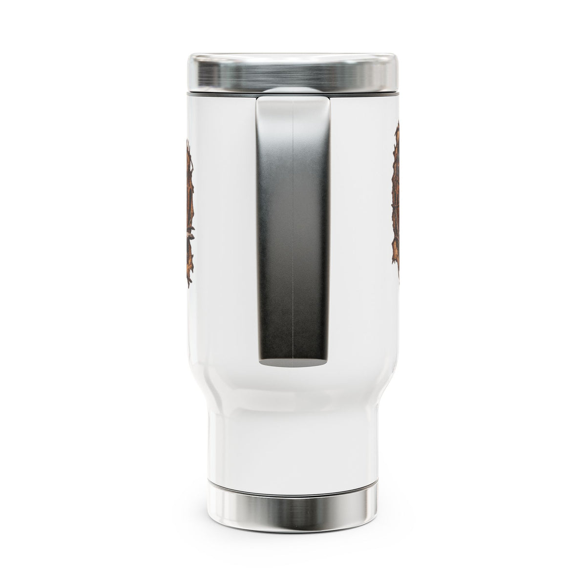 Waylon  Stainless Steel Travel Mug with Handle, 14oz