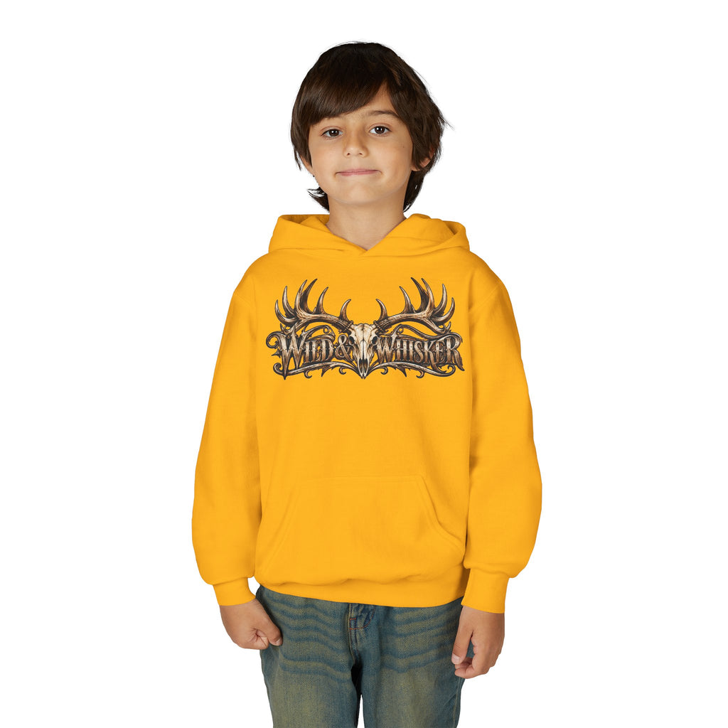 Youth Hooded Sweatshirt – Wild Boar Graphic Hoodie