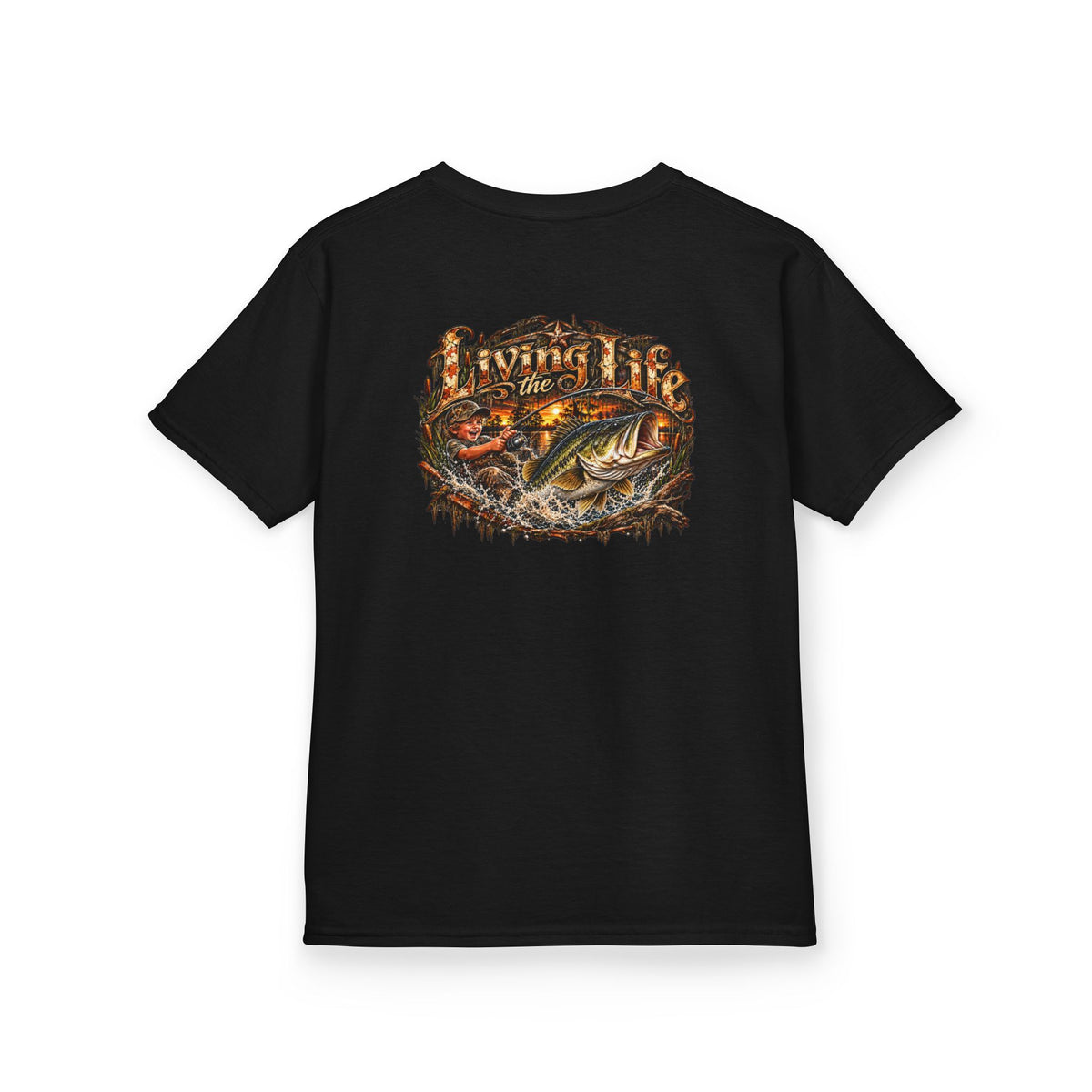 Wildlife Adventure Kids Tee – Big Bass T Shirt