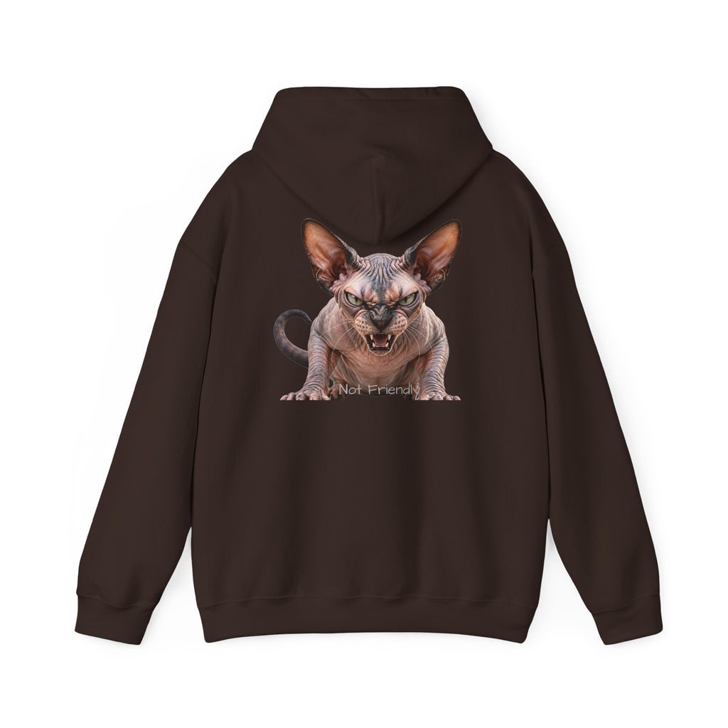 Not Friendly Sphynx Cat Hoodie