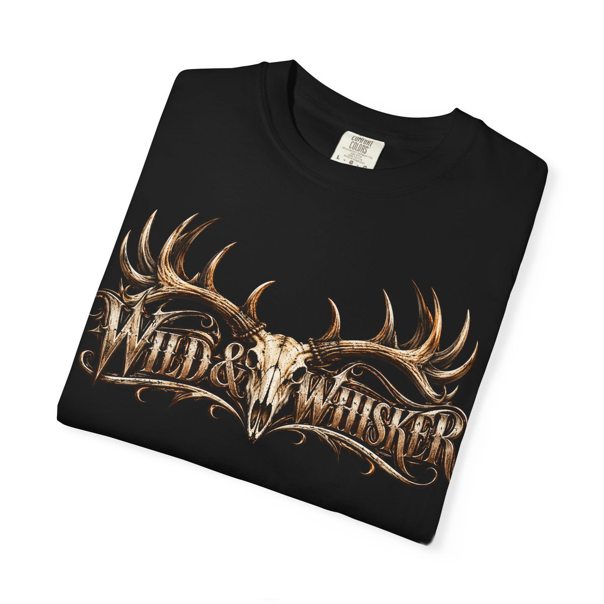 Wild & Whisker  Antler and Butterfly Graphic T-Shirt
