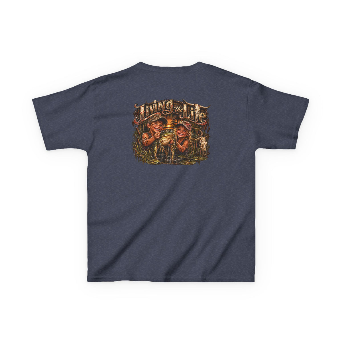 Kids Living the Good Life Frog T Shirt