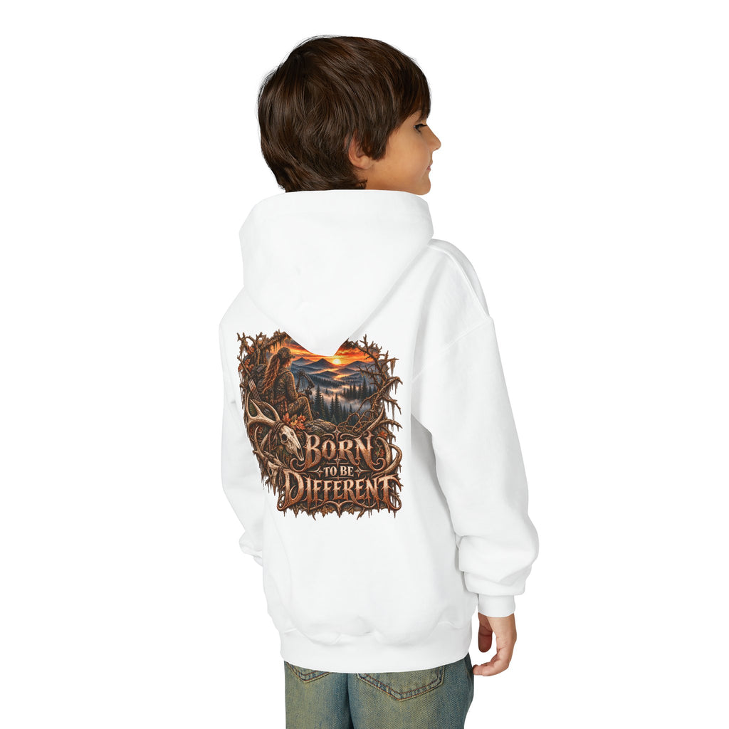 Youth Born Different Wilderness Graphic Hoodie