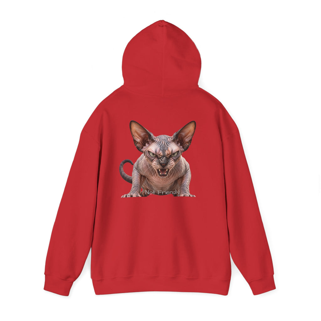 Not Friendly Sphynx Cat Hoodie
