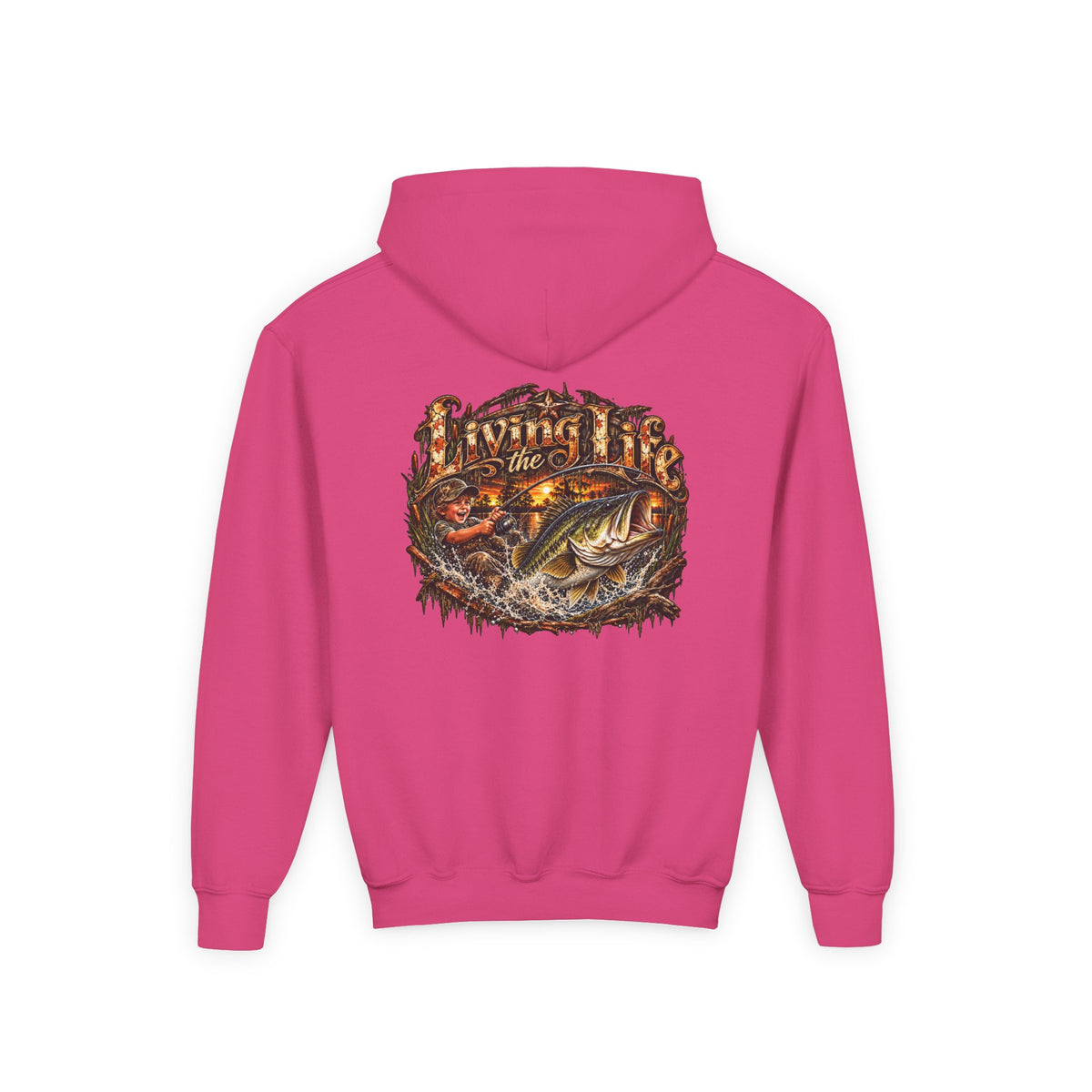 Youth Hunting & Fishing Graphic Hoodie