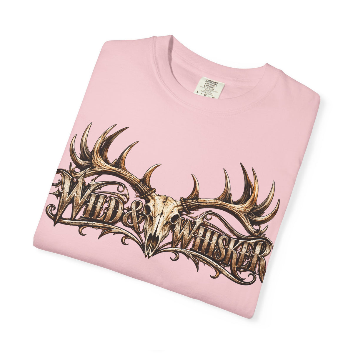 Wild & Whisker  Antler and Butterfly Graphic T-Shirt