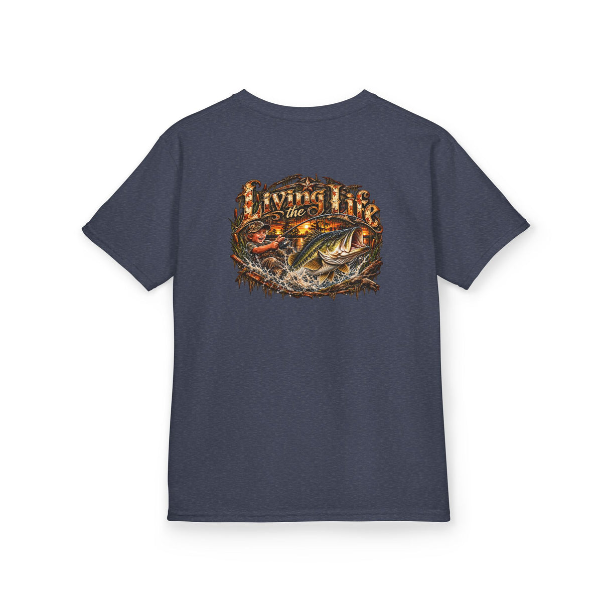 Wildlife Adventure Kids Tee – Big Bass T Shirt