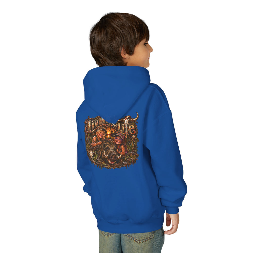Wild Hog Youth Living the Life Hoodie