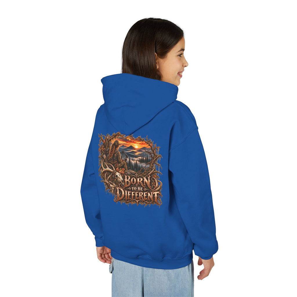 Youth Born Different Wilderness Graphic Hoodie
