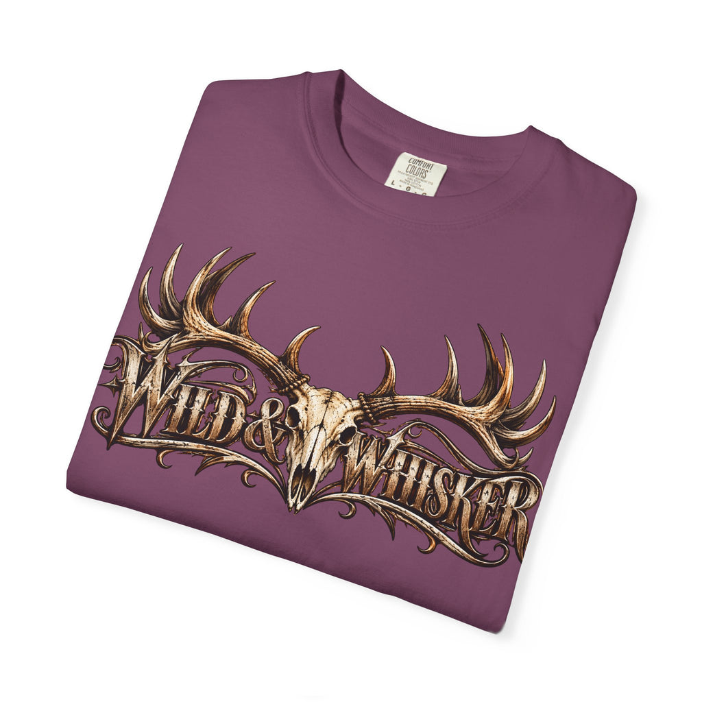 Wild & Whisker  Antler and Butterfly Graphic T-Shirt