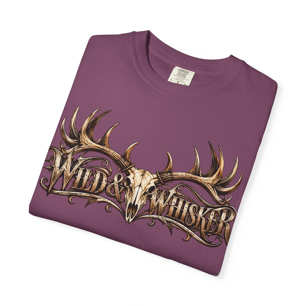 Wild & Whisker  Antler and Butterfly Graphic T-Shirt
