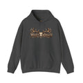 Wild & Whisker Hoodie with cow horn skull Design