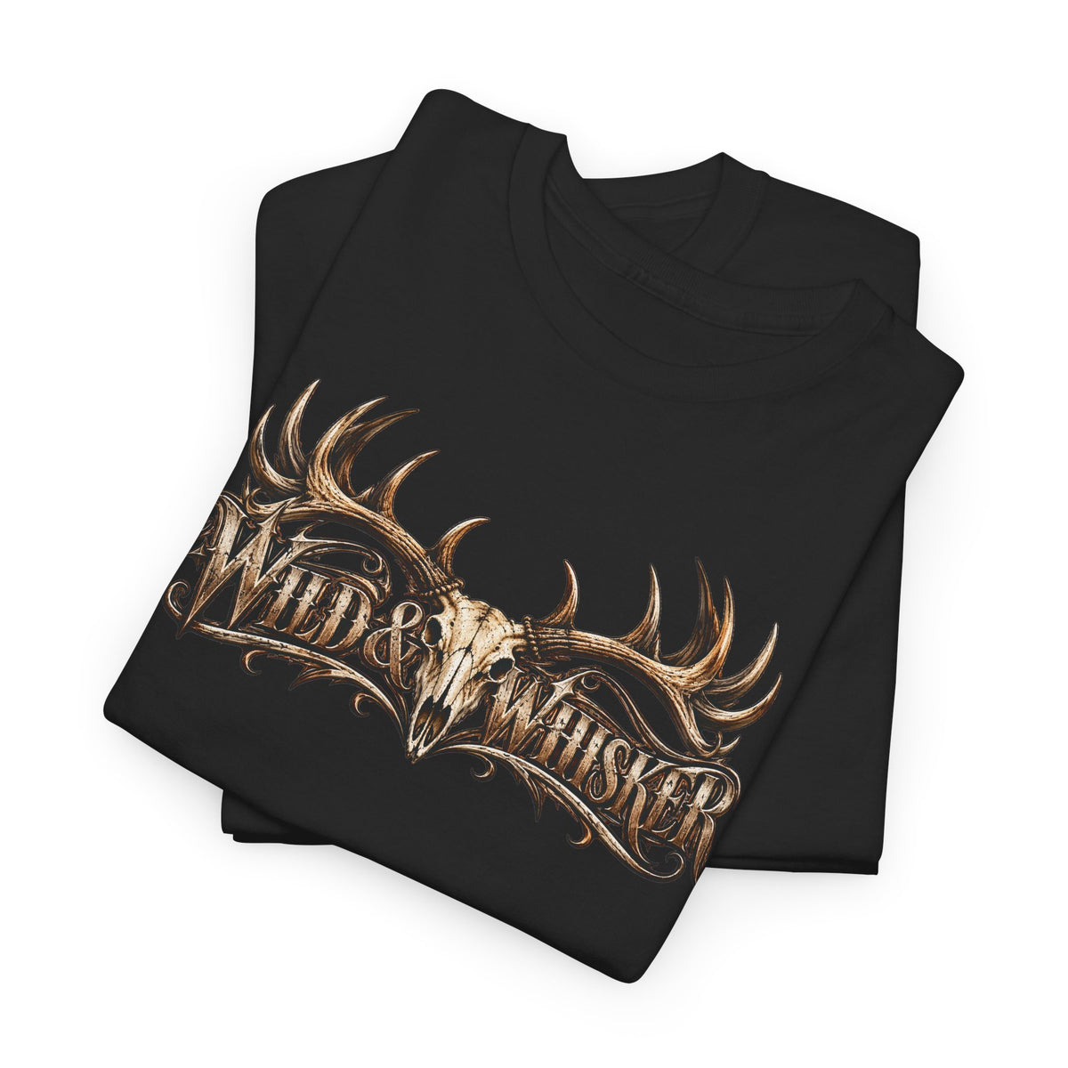 Gothic Raven Skull Graphic Tee