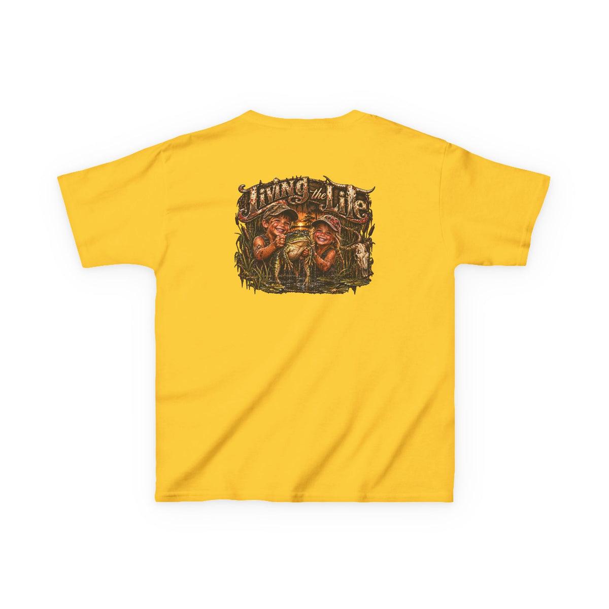 Kids Living the Good Life Frog T Shirt