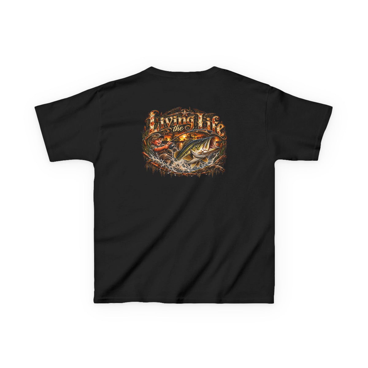 Wildlife Adventure Kids Tee – Big Bass T Shirt