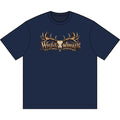 Wild & Whisker Dark Antlered Warrior Graphic T-Shirt
