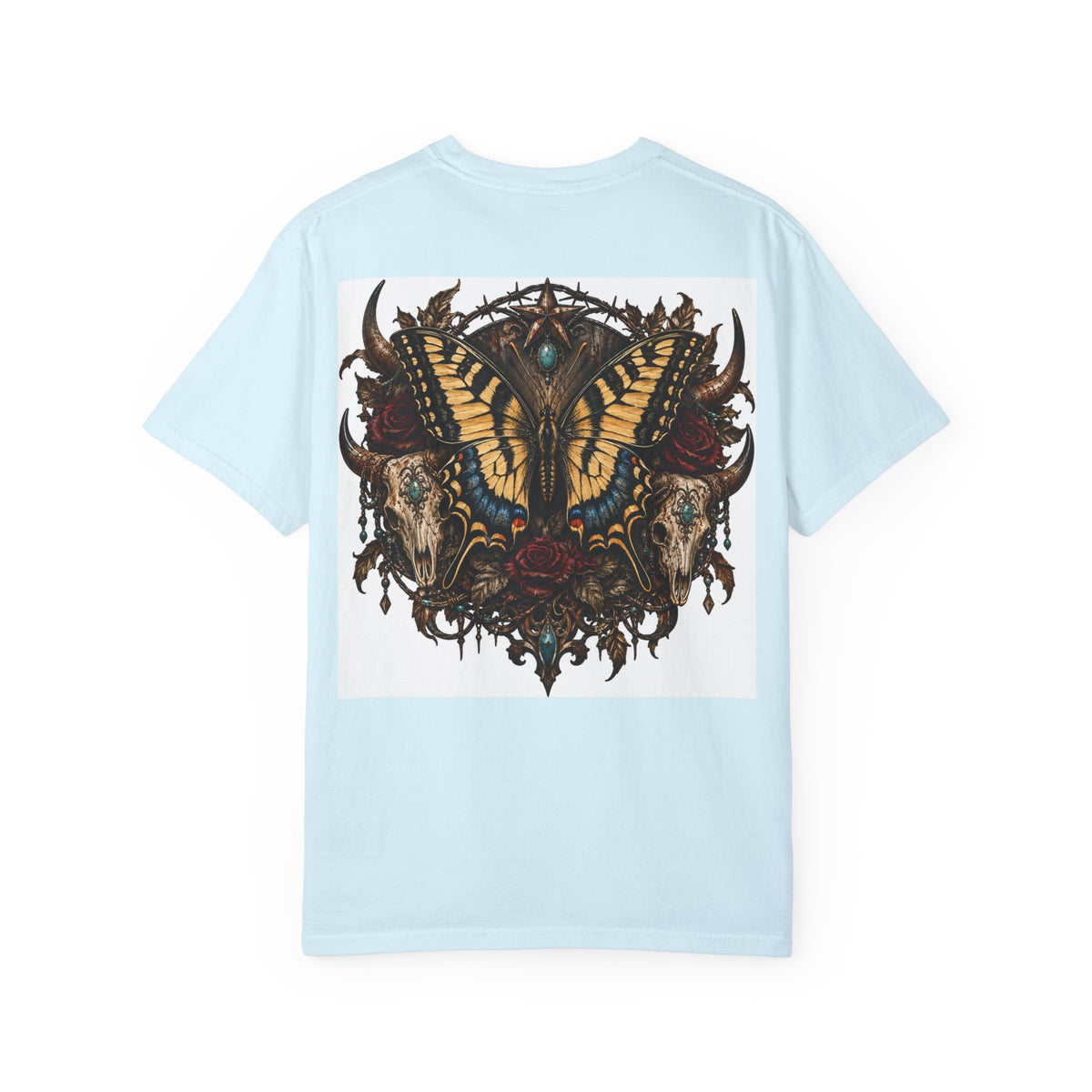 Wild & Whisker  Antler and Butterfly Graphic T-Shirt