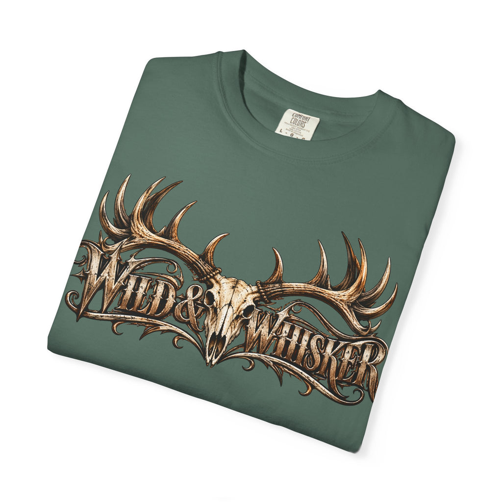 Wild & Whisker  Antler and Butterfly Graphic T-Shirt