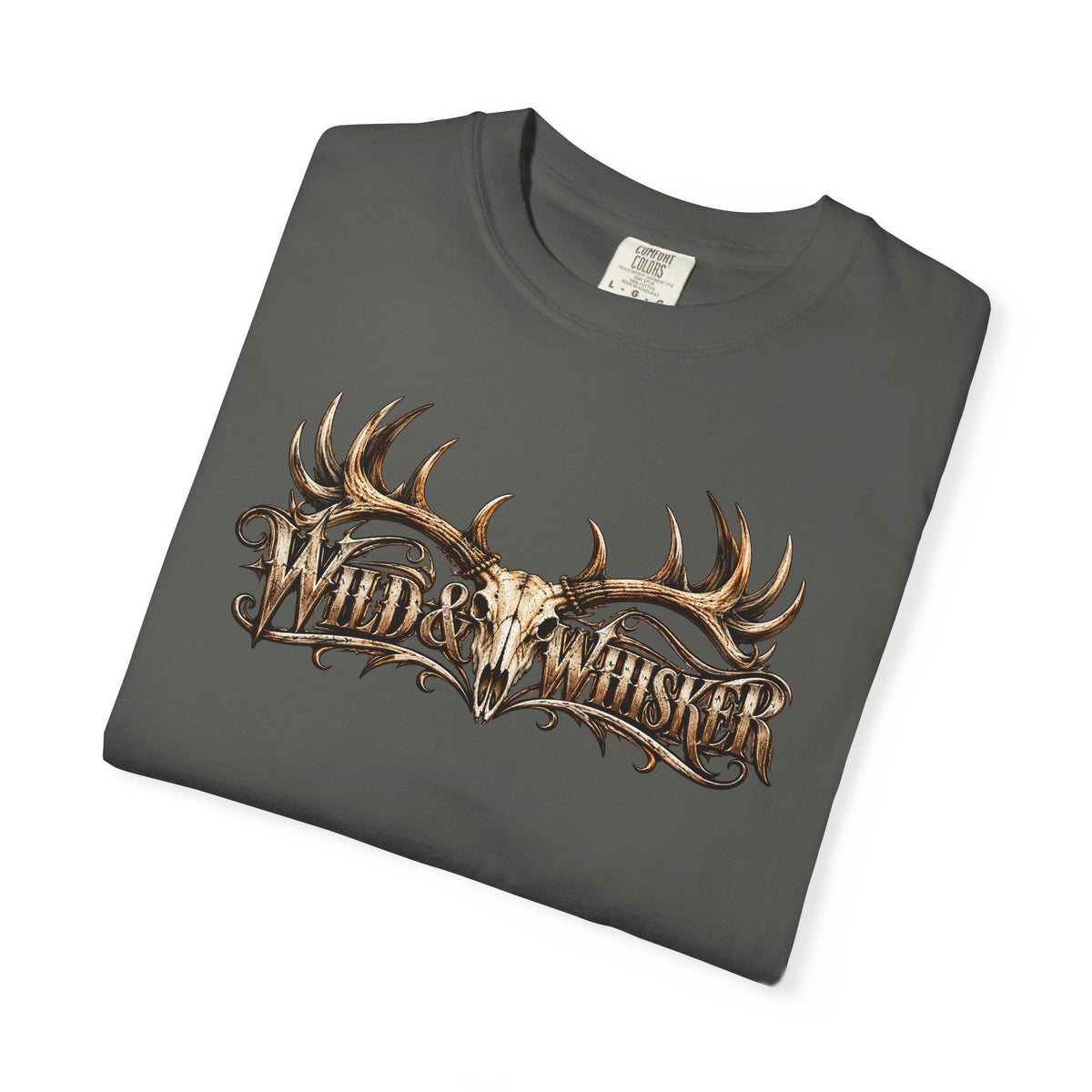 Gothic Skull Butterfly T-Shirt – Dark Nature Graphic Tee