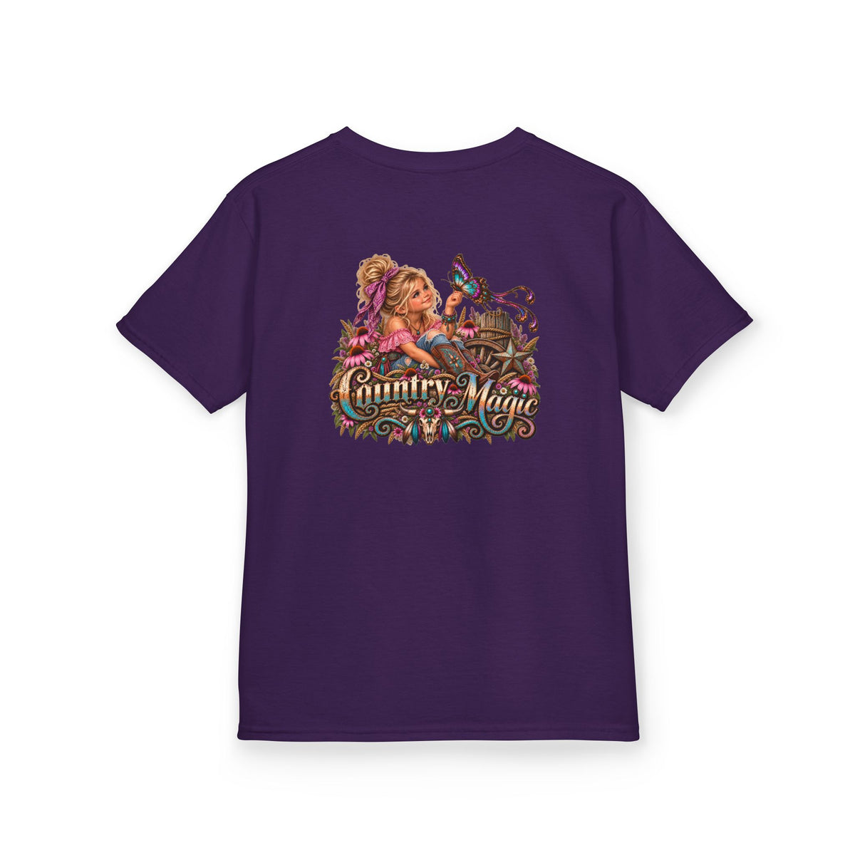 Kids Wild Whisker Country Magic Butterfly Tee