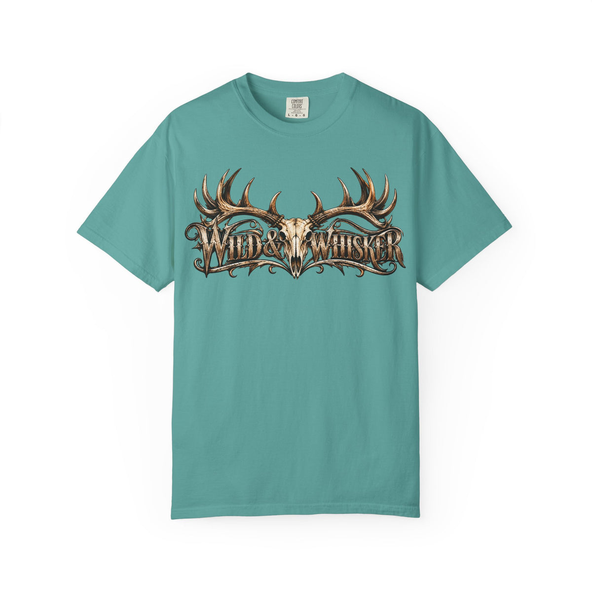 Wild & Whisker  Antler and Butterfly Graphic T-Shirt
