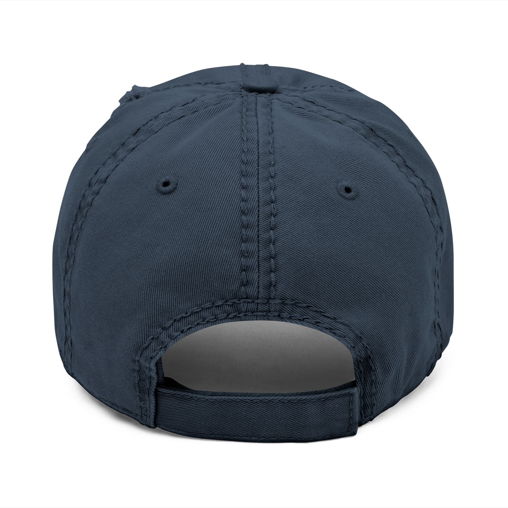 Wild & Rustic Antler Embroidered Distressed  Hat