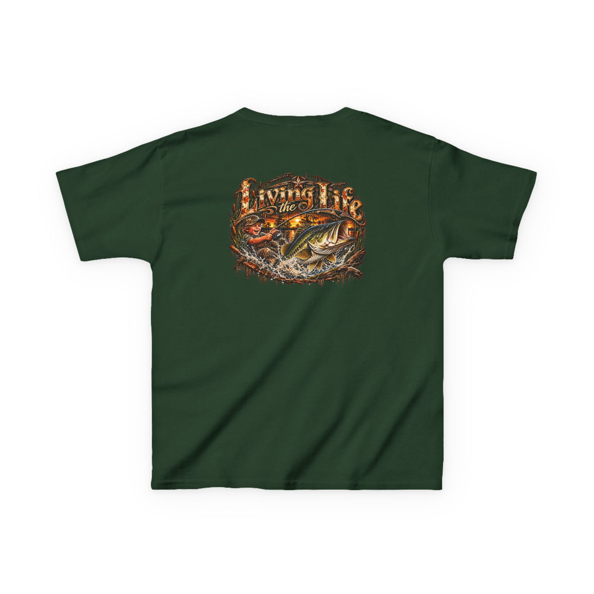 Wildlife Adventure Kids Tee – Big Bass T Shirt
