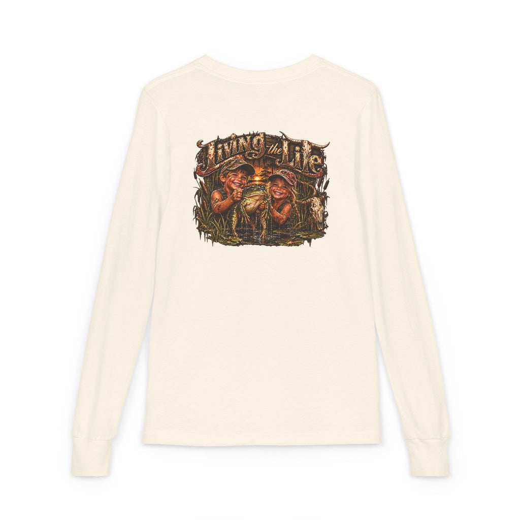 Youth Long Sleeve Tee Living the Life
