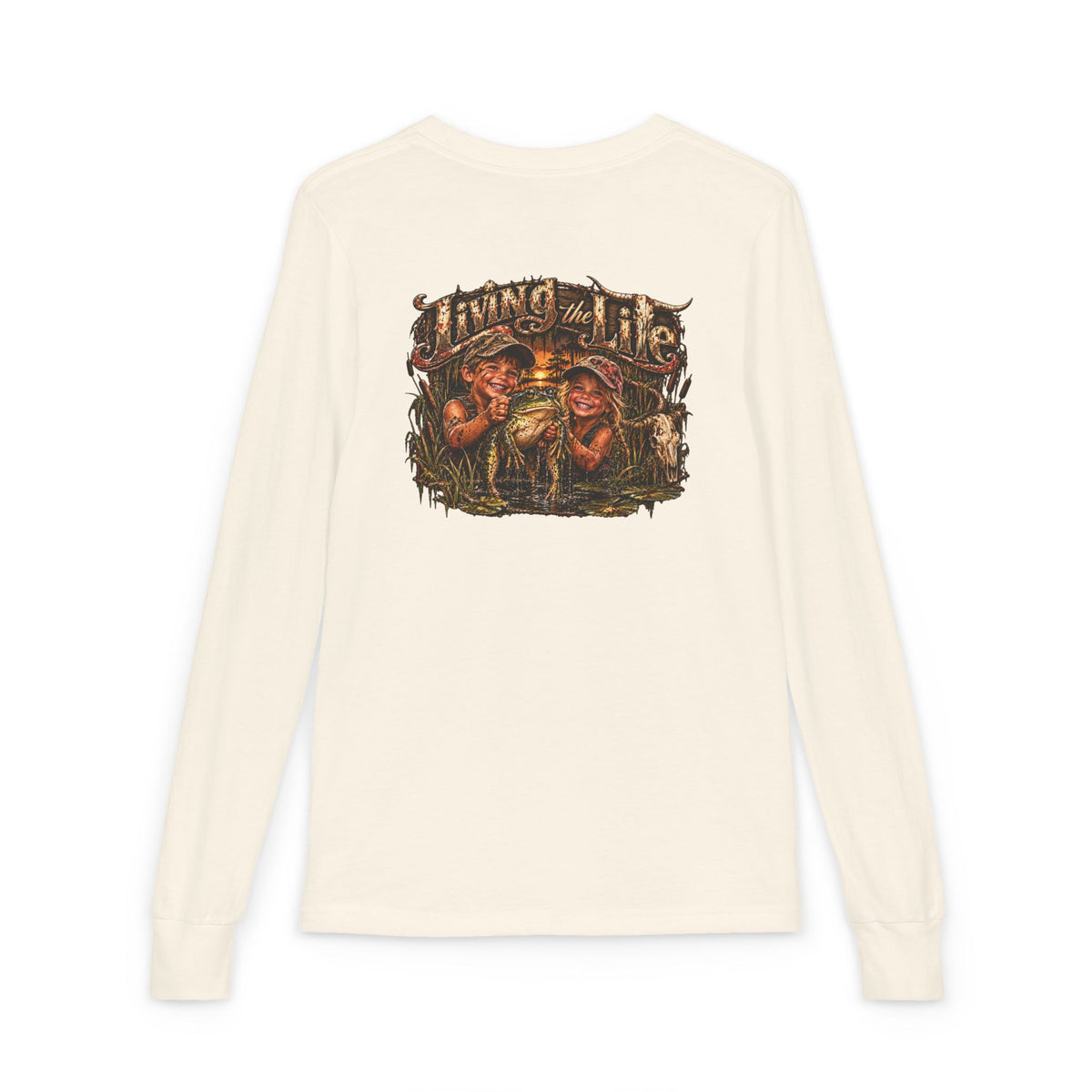 Youth Long Sleeve Tee Living the Life