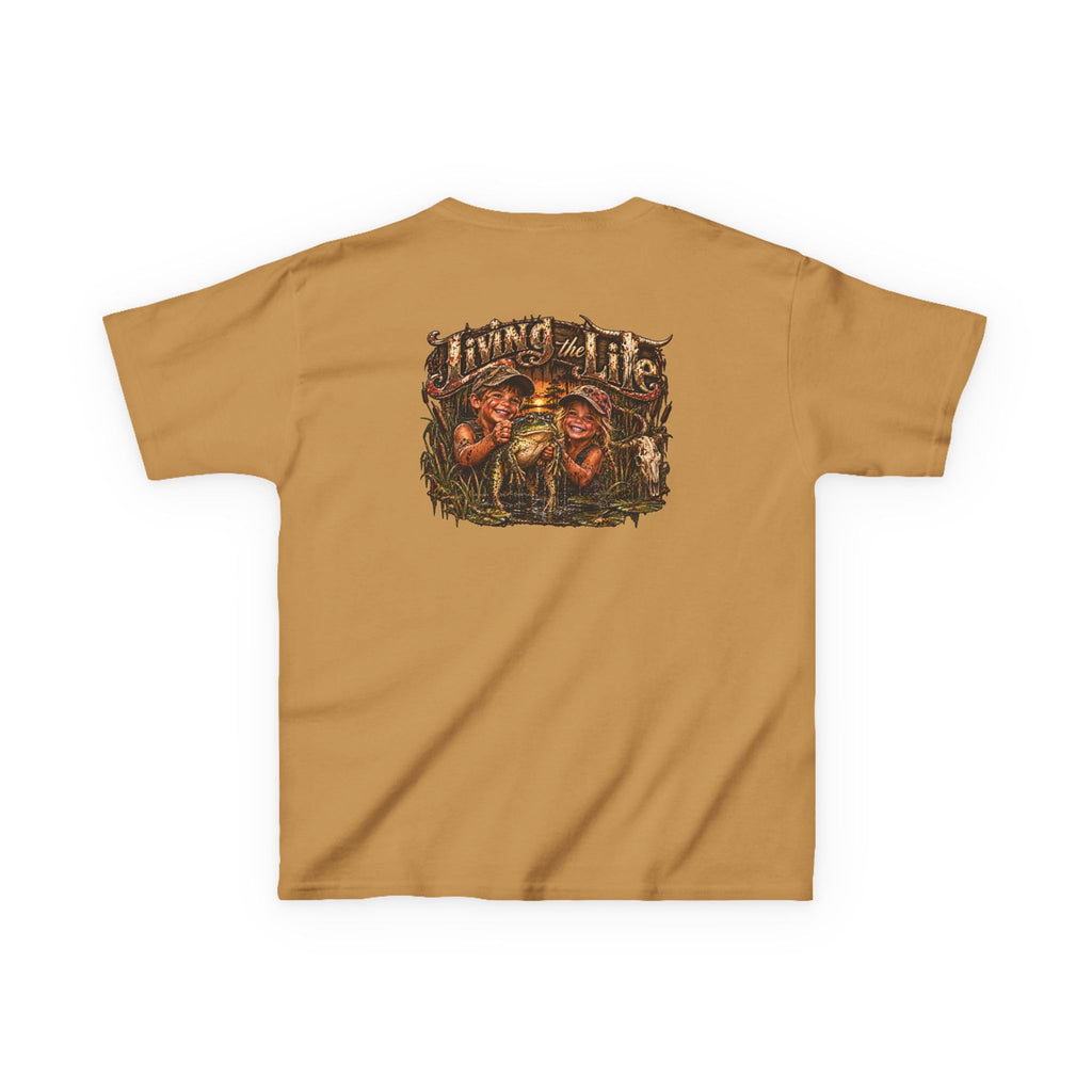 Kids Living the Good Life Frog T Shirt